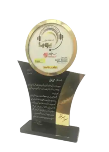 نشان نمایندگی برتر کشوری سازمان خدمات طلایی پویا